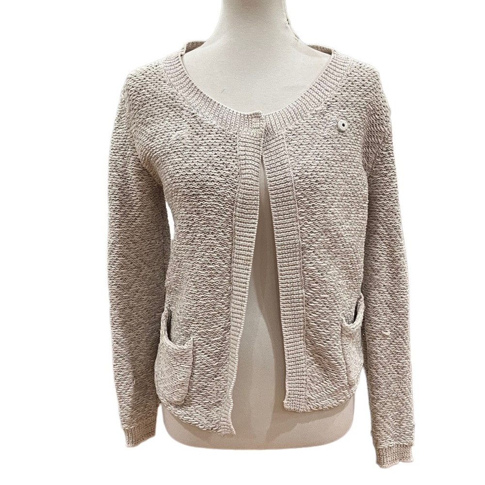 Comptoir des cotonners  vintage light tan sweater Sz S
